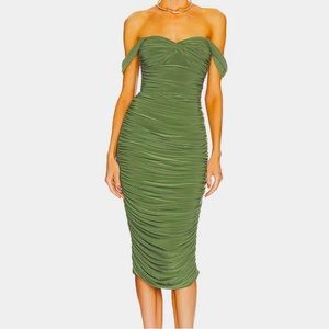 Gorgeous Norma Kamali body con Walter MIDI dress Perfect fit. Size XS Worn once